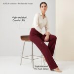 MEILIN Women's Premium High-Waisted Wide Leg Trousers with Slant Pockets (Copy) - Image 2