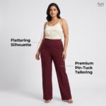 MEILIN Women's Premium High-Waisted Wide Leg Trousers with Slant Pockets (Copy) - Image 7