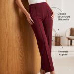MEILIN Women's Premium High-Waisted Wide Leg Trousers with Slant Pockets (Copy) - Image 3